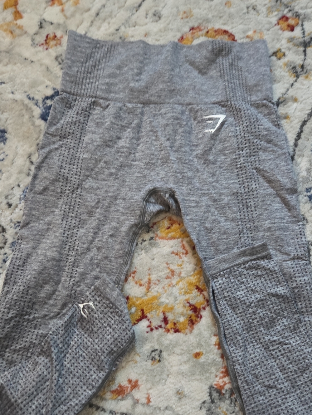 Gymshark  Gray Seamless Performance Leggings